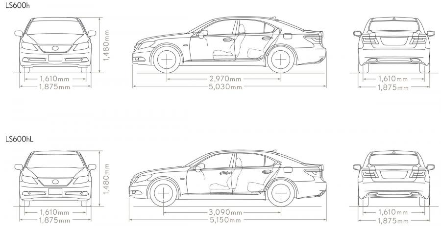  Lexus LS600h L 2007 года  (фото 3 из 224)